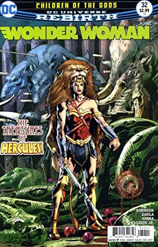 Wonder Woman (5. Seri) 32 VF / NM; DC çizgi roman / DC Evrenin Yeniden Doğuşu