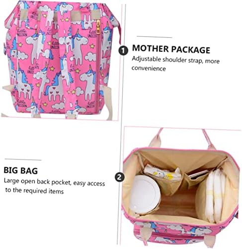 TENDYCOCO 1 pc Anne Çantası Sırt Çantası bebek bezi sırt çantası Bebek Bezi Çuval Büyük Kapasiteli Sırt Çantası Anne