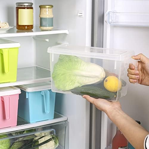 ＫＬＫＣＭＳ Ev Taze Tutma kapaklı kutu Meyve ve Sebze Depolama Gıda Depolama Dolapları Tezgahı için Çok Amaçlı Mutfak saklama