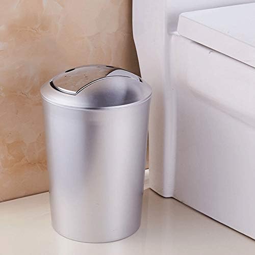 XWWDP 6.5 L Banyo Çöp Avrupa Tarzı Çöp Çöp Kovası kapaklı Mutfak çöp kutuları Depolama Araçları Çöp çöp kutusu