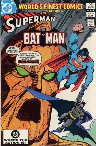 Dünyanın en iyi çizgi Romanları 291 VF; DC çizgi roman / Batman Süpermen