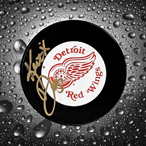Keith Primeau Detroit Red Wings İmzalı Disk-İmzalı NHL Diskleri