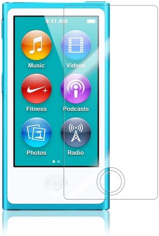 Skinomi Ekran Koruyucu ile Uyumlu Apple iPod Nano 7 (7th Gen) (2-Pack) Temizle TechSkin TPU Anti-Kabarcık HD Film