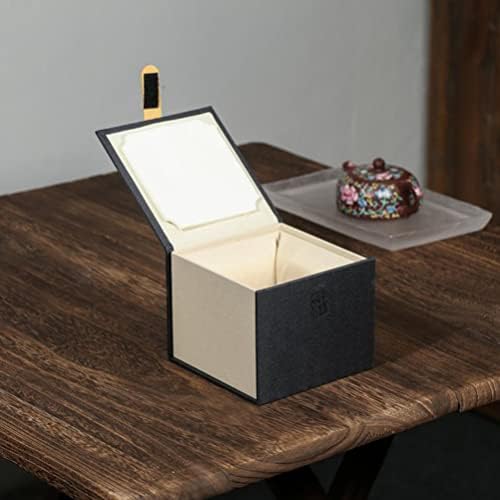 Kapaklı Cabilock Takı Hediye Kutuları Dekoratif Hediye Kutuları: Çay Bardağı Kupalar için Karton Kutu Takı Hediye
