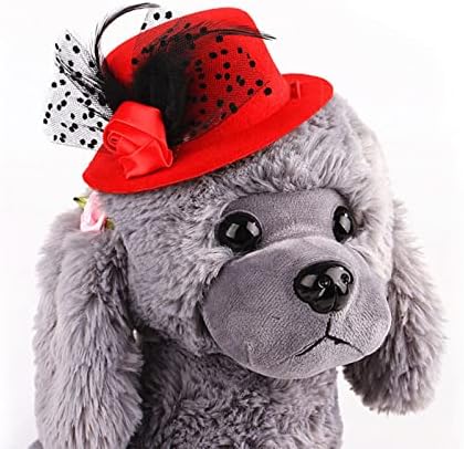 Slakkenreis Köpek Kedi Köpek şapka saç bandı Şapka Şapkalar Pet Şapka Moda Dekorasyon Silindir Şapka Beyefendi Fedora