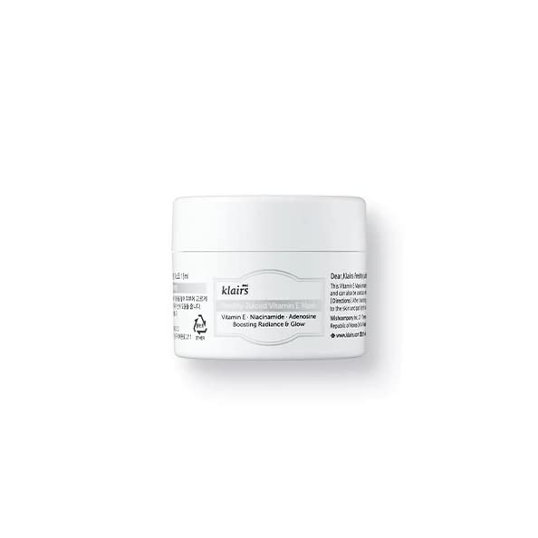 DearKlairs] Taze Sıkılmış E Vitamini Güzellik Maskesi, 0,5 oz (15 ml), Nemlendirici, Etkiyi Artırın C Vitamini, Niasinamid,