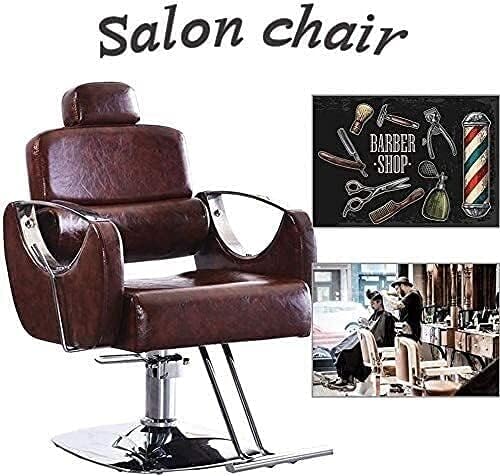 QLAZO Döner Kuaför Salon Styling, Hidrolik Sandalye Booster Koltuk Güzellik Hidrolik Berber Koltuğu Saç Stilisti Salon