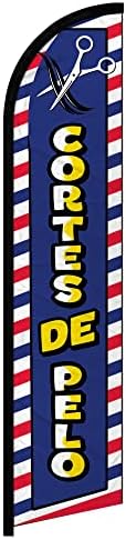 Cortes De Pelo Rüzgarsız afiş reklam bayrağı-Kaplıcalar, masaj terapistleri, salonlar, berber dükkanları için mükemmel