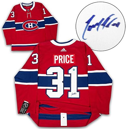 Carey Price Montreal Canadiens İmzalı Adidas Forması-İmzalı NHL Formaları