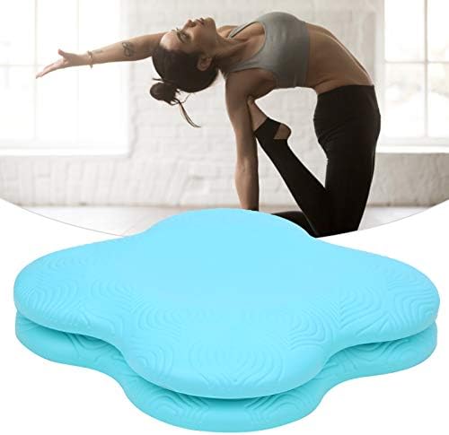 2 Paket Yoga Diz Pedleri - Bilek ve dirsek koruması için Destekleyici Yastık Paspasları-Kompakt, Kaymaz Tasarım-Fitness,