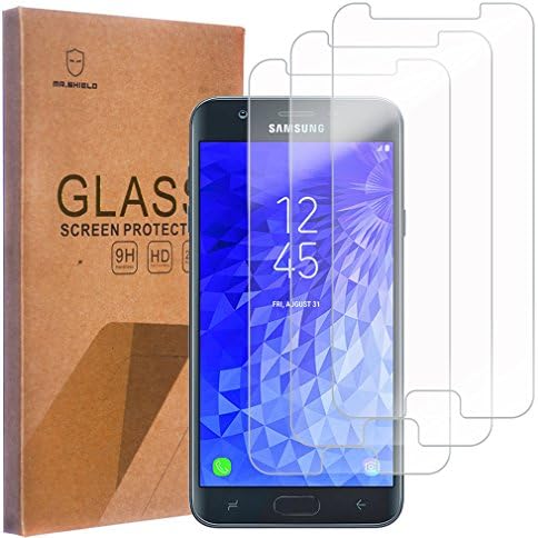 Bay Kalkan [3'LÜ PAKET] Samsung için Tasarlandı (Galaxy J7 Crown 2018) [Maksimum Kapak Ekranı Sürümünü Yükseltin]