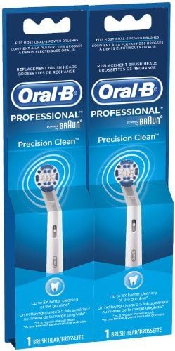 Oral B Hassas Temiz Elektrikli Diş Fırçası Yedek Fırça başkanları-2 pk