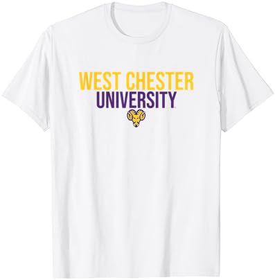 Batı Chester Üniversitesi Altın Koç Yığılmış Tişört