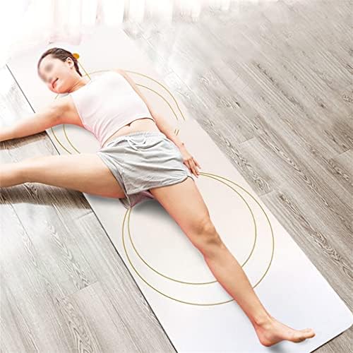 WDBBY Yoga Mat 5mm Gym Fitness Halı Pedleri Acemi Kadınlar için Spor Paspaslar Tatsız Yastık (Renk : A, Boyut: 183
