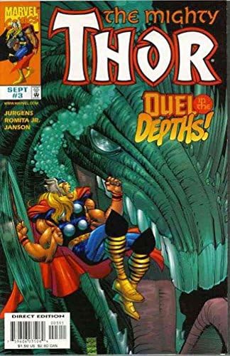 Thor (Cilt. 2) 3 VF ; Marvel çizgi romanı / Dan Jurgens-John Romita Jr