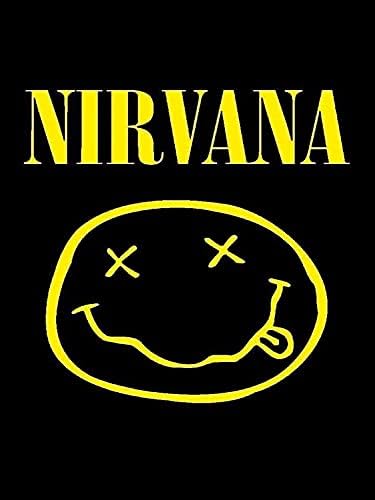 Nirvana bant 12x16 inç poster Bhurma Koleksiyonu, Çok Renkli