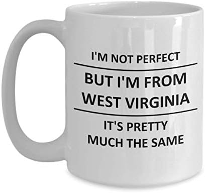 Batı VİRGİNİA Sevgilisi için komik Kupa En iyi Devlet ABD Batı Virginians Gurur Lovey Kahve Fincanı
