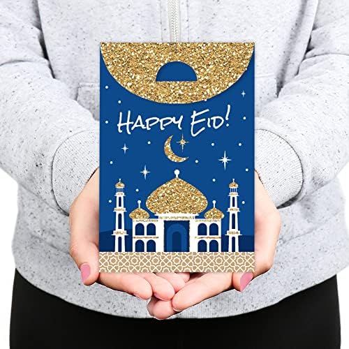 Mutluluğun Büyük Noktası Ramazan-Eid Mubarak Hediye İyilik Çantaları-Parti Hediye Kutuları-12'li Set