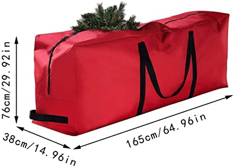 ağaç çanta, çelenk konteyner depolama Tatil Noel Demonte Ağaçları Dekorasyon Aksesuarları Fermuarlar saklama kutusu