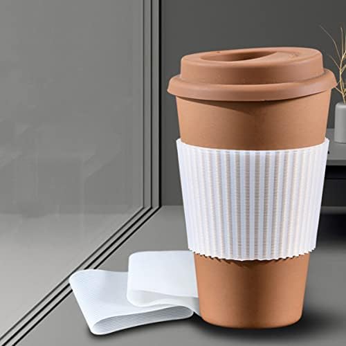 Cabilock yeniden kullanılabilir kahve fincanı Kahve Kollu yeniden kullanılabilir kahve fincanı seyahat tipi kupa 9