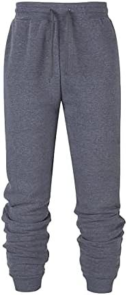 FSAHJKEE atletik pantolon erkekler için, Sweatpants erkekler için, ısıtıcıları tulum konik bölünmüş Slacks resmi rahat