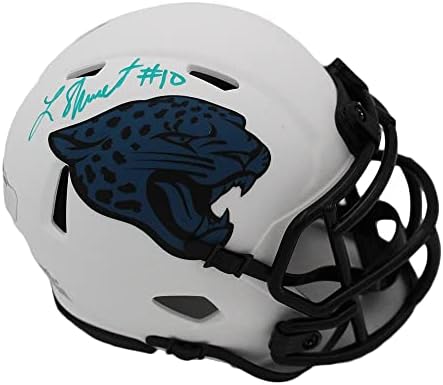 Laviska Shenault İmzalı Jacksonville Jaguarları Hızlı Ay NFL Mini Kaskı-İmzalı NFL Mini Kaskları