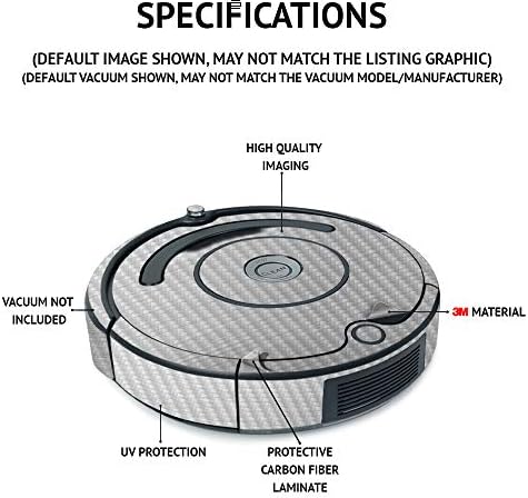 MightySkins Karbon Fiber Cilt iRobot Roomba s9+ Vakum ve Braava Jet m6 Paketi İle Uyumlu-Yeşil Kamuflaj / Koruyucu,