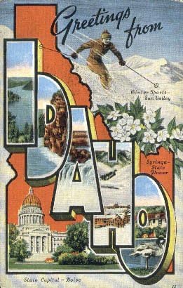 Selamlar, Idaho Kartpostalı