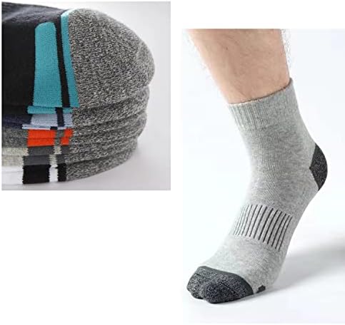 ROFEIRE erkek Koşu Çorapları Kemer Desteği ile Atletik Yastıklı spor çorapları Erkekler ve Kadınlar için