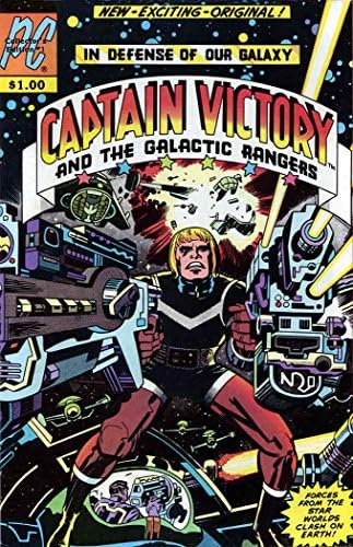 Kaptan Zaferi ve Galaktik Korucular 1 FN; Pasifik çizgi romanı / Jack Kirby