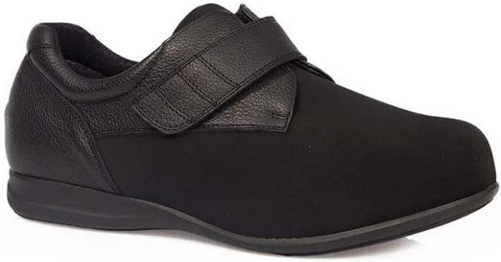 Calzamedı Unisex Diyabetik Ayakkabı Boyutu 9 Yetişkin Renk Siyah