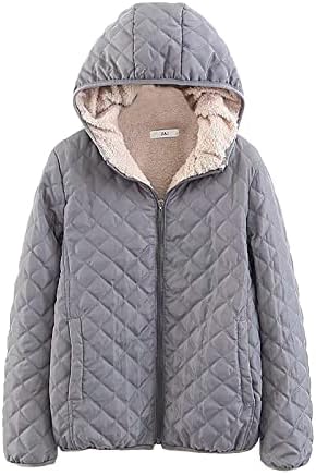 Kadınlar için Moda Ceketler,Sonbahar Kış Rahat Kalın kapüşonlu sıcak tutan kaban Moda Uzun Kollu fermuarlı kapüşonlu