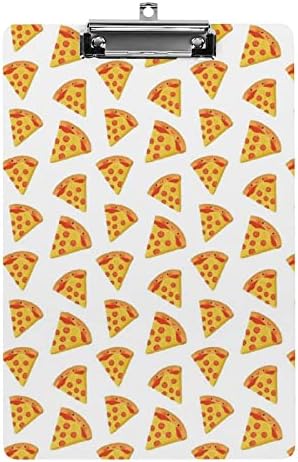Düşük Profilli Klipsli ve Geri Çekilebilir Kancalı Mutlu Pizza Akrilik Klipsli Panolar Sevimli Klipsli Panolar Ofis