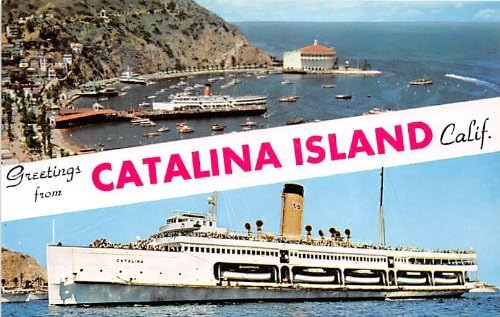 Catalina Adası, Kaliforniya Kartpostalı