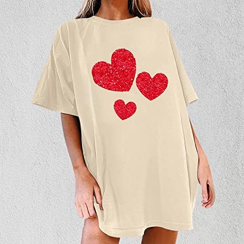 Kadın Yaz Sonbahar T Shirt Kısa Kollu Giyim Moda Ekip Boyun Grafik Casual Bluz Gömlek Kızlar için V2 V2