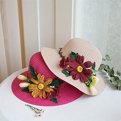 ZSEDP Çiçekler Plaj Yaz Şapka güneş şapkaları Kadınlar için Yaz Şapka güneş şapkaları Eğlence Yolculuk Açık Havada