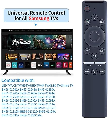 BN59-01312F Ses Evrensel Yedek Uzaktan Kumanda fit Samsung TV için Uyumlu Tüm Samsung 4K 8K QLED LED Akıllı TV