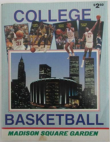 1986 Madison Square Garden'da NCAA Basketbol Çift Başlı Oyunlar Programı 145159-Üniversite Programları