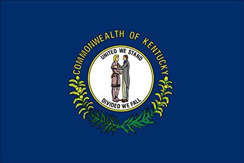 Kentucky Eyalet Bayrağı Sticker Araba Çıkartması TAMPON çıkartması Kamyon Pencere KY