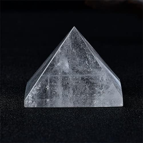 GANGGU El Yapımı Doğal Dumanlı Kuvars Temizle Kuvars Şifa Kristal Piramit Reiki Şifa Çakra Meditasyon Metafizik Heykelcik