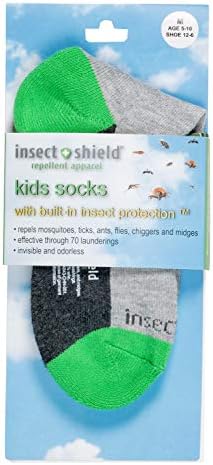 Böcek Kalkanı Çocuk Spor Mürettebat Çorabı, Dolgu ve Kene Korumalı Esnek ve Rahat Mürettebat Çorapları