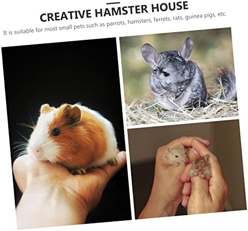 Mipcase Hamster Çöp Oyuncak Hamster Gelincik Oyuncak Hamster Peluş Hamak Hamster Saklanma Yeri Sincap Kafesi Hamster