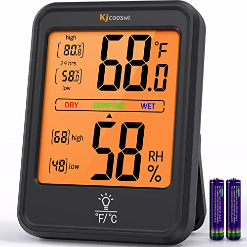 3.8 Dijital Higrometre ve Termometre Nem Ölçer Nem Sıcaklık Sensörü Kapalı Termometre Ev için