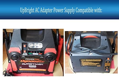 UpBright 12 V AC/DC Adaptörü ile Uyumlu Quipp PowerPro Dinamit AutoPower Güç Pro Oto DP600 600A DP300 300A 12 Volt