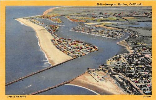 Newport Limanı, Kaliforniya Kartpostalı