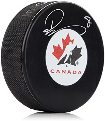 Drew Doughty Team Kanada İmzalı Hokey Diski-İmzalı NHL Diskleri