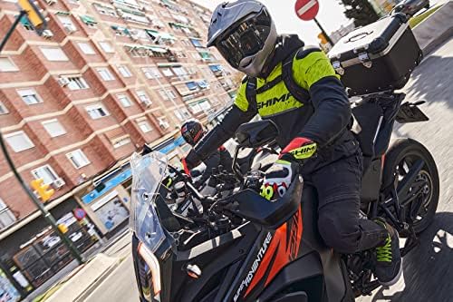 Erkekler için SHIMA DRİFT Motosiklet Ceketi-CE Sırt Omuz Dirsek Zırh Pedleri ile Hafif Nefes Alabilen Yaz Örgü Erkek