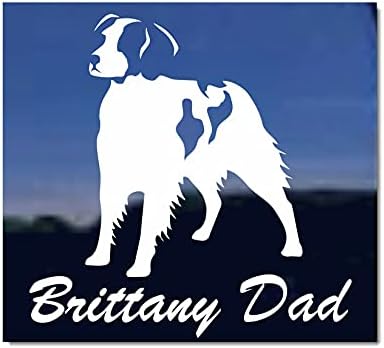 Brittany Baba ~ Amerikan Brittany Köpek Vinil Pencere Otomatik çıkartma