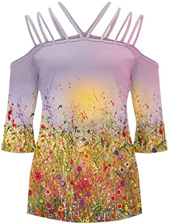 Bluz Tee Kızlar için Yaz güz giyimi Crewneck Düğme Aşağı Yukarı Grafik Gömlek YR YR