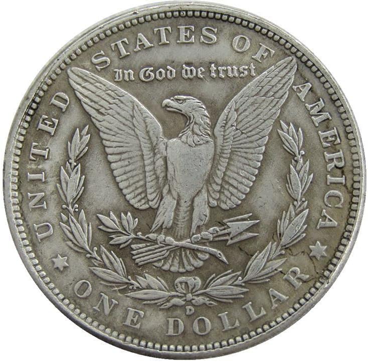 Gümüş Dolar Wanderer Sikke ABD Morgan Dolar Dış Kopya hatıra parası 11